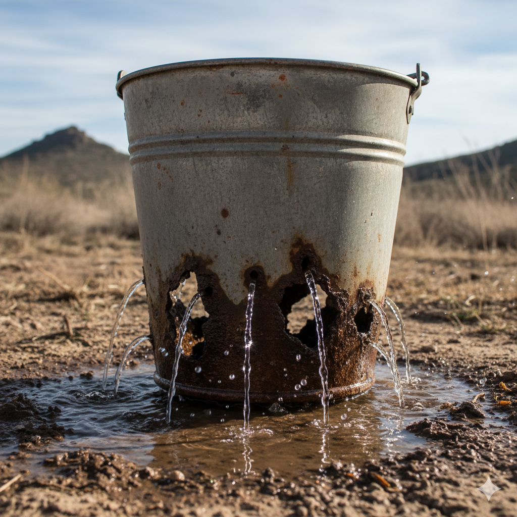 Funil de conversão parece um balde furado